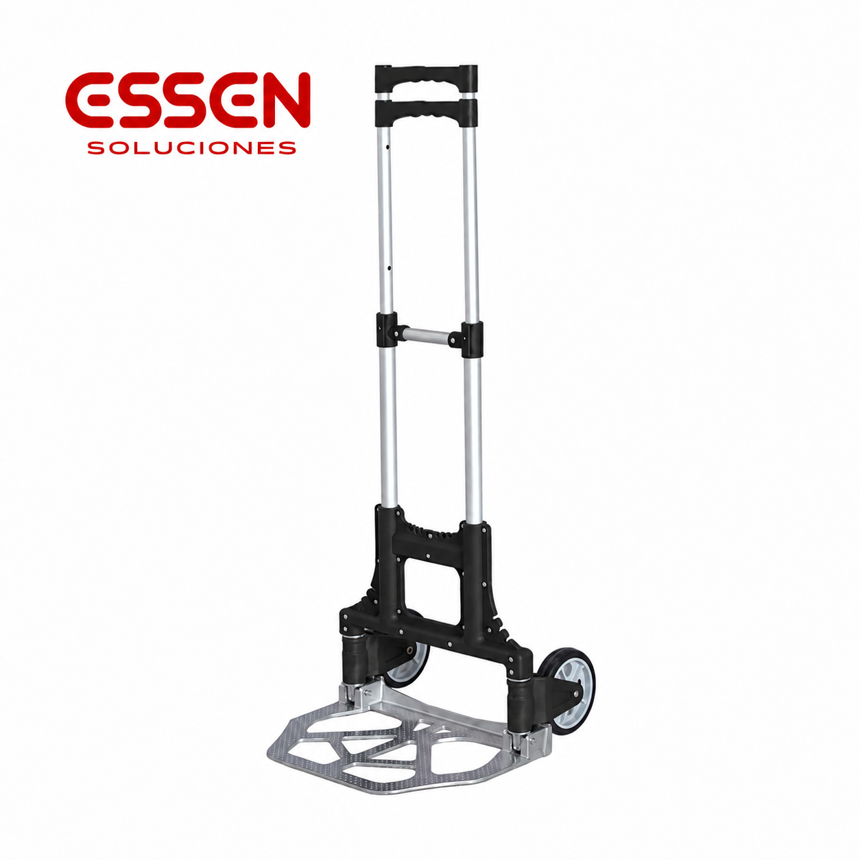 Carro de carga 2 ruedas 70kg plegable