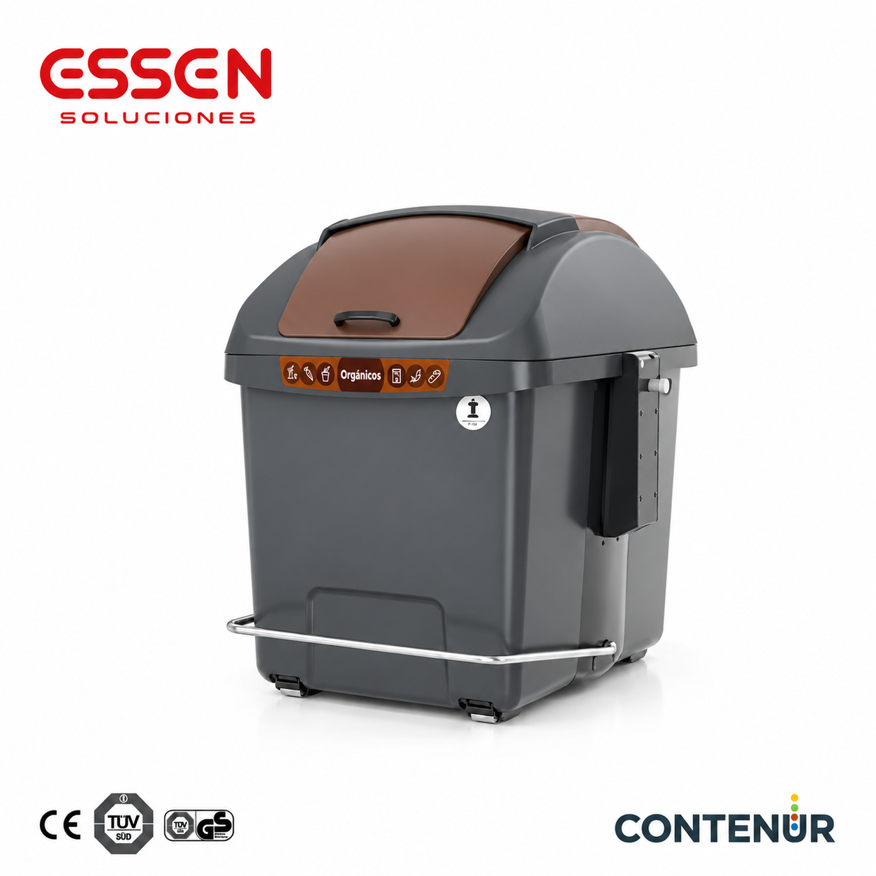 Contenedor para residuos Oval 2000